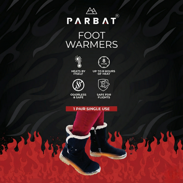 PARBAT SELF HEATING FOOT WARMERS