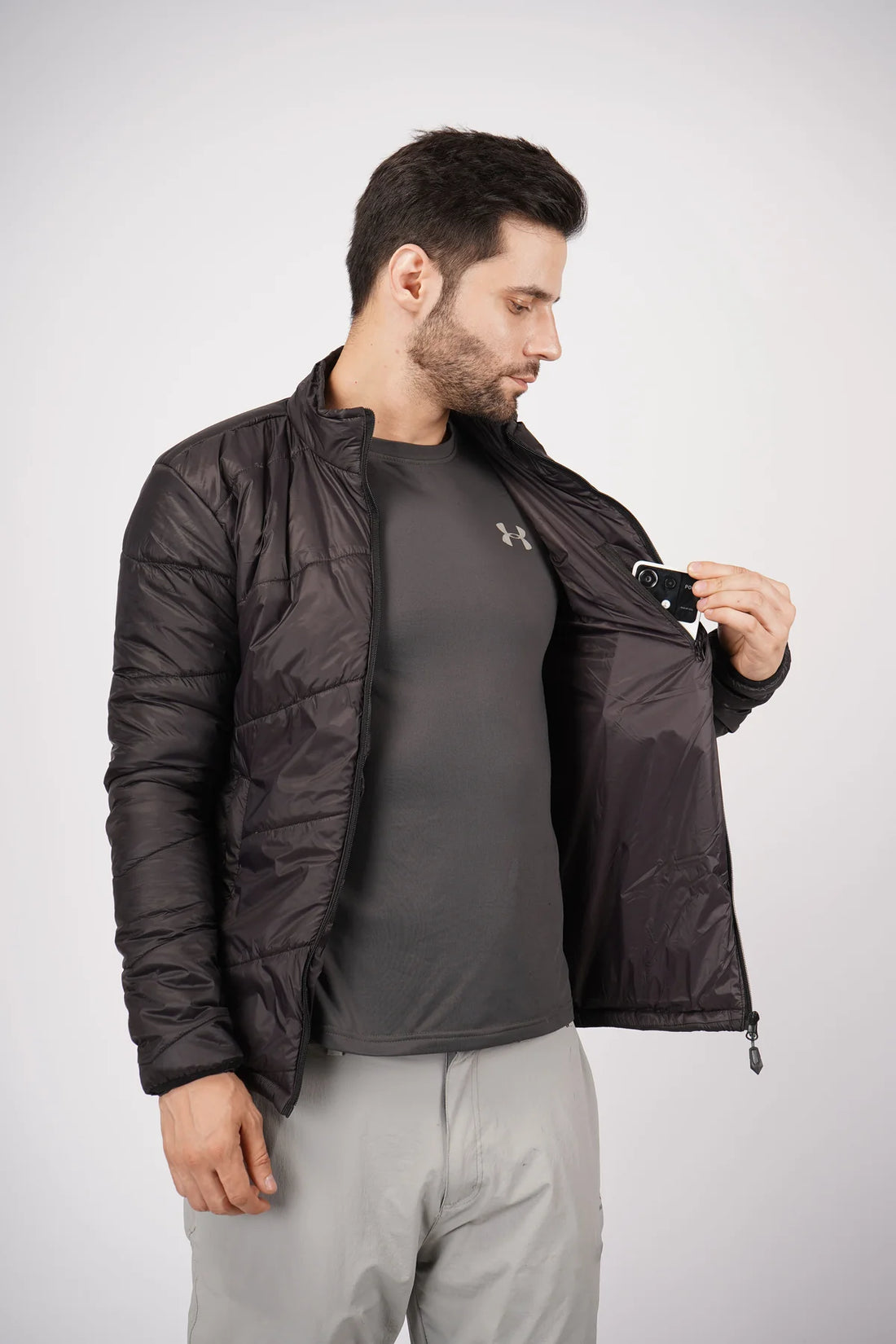 Windproof Unisex Winter Parbat Puffer Jacket -