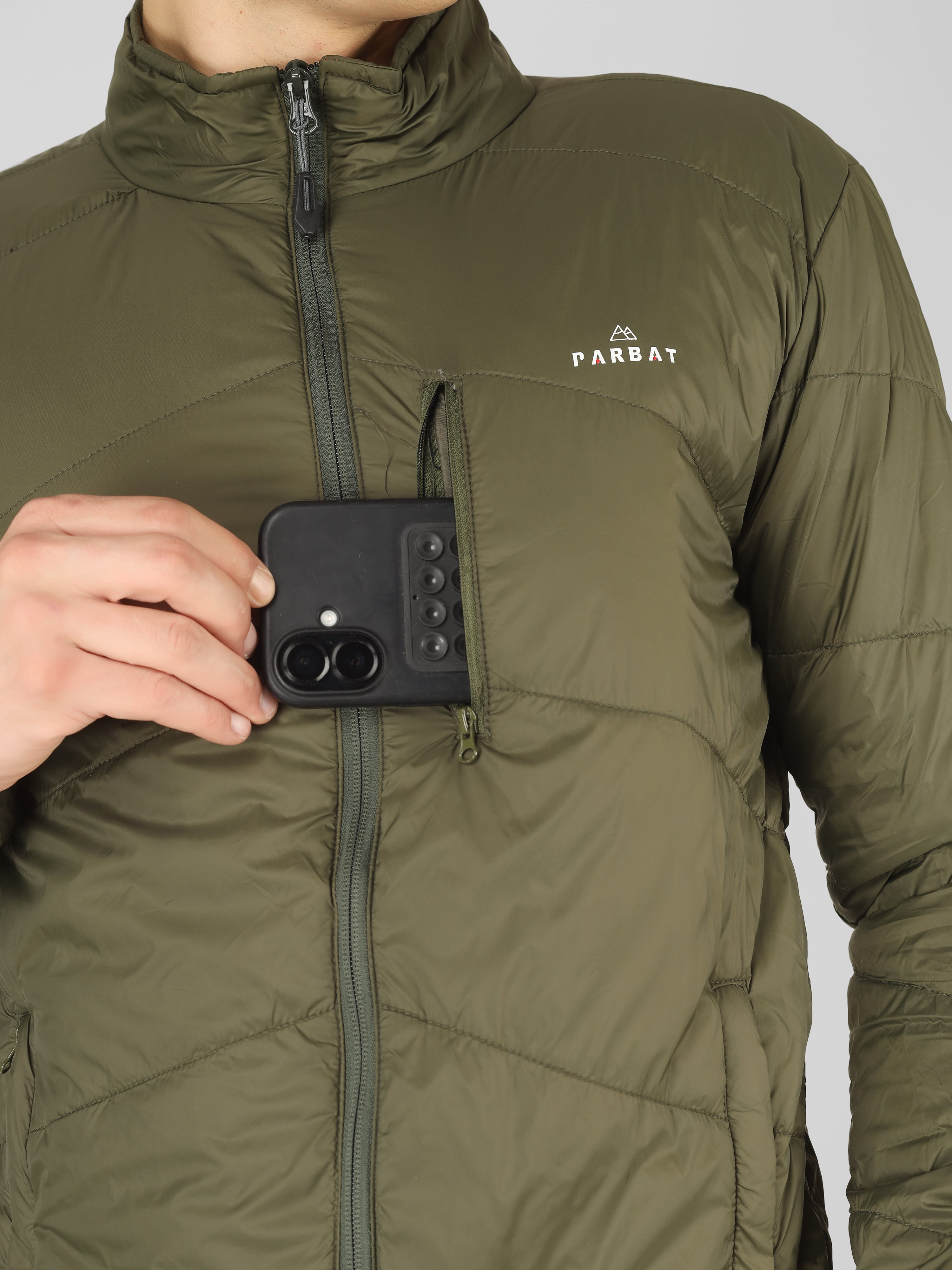 Windproof Unisex Winter Parbat Puffer Jacket