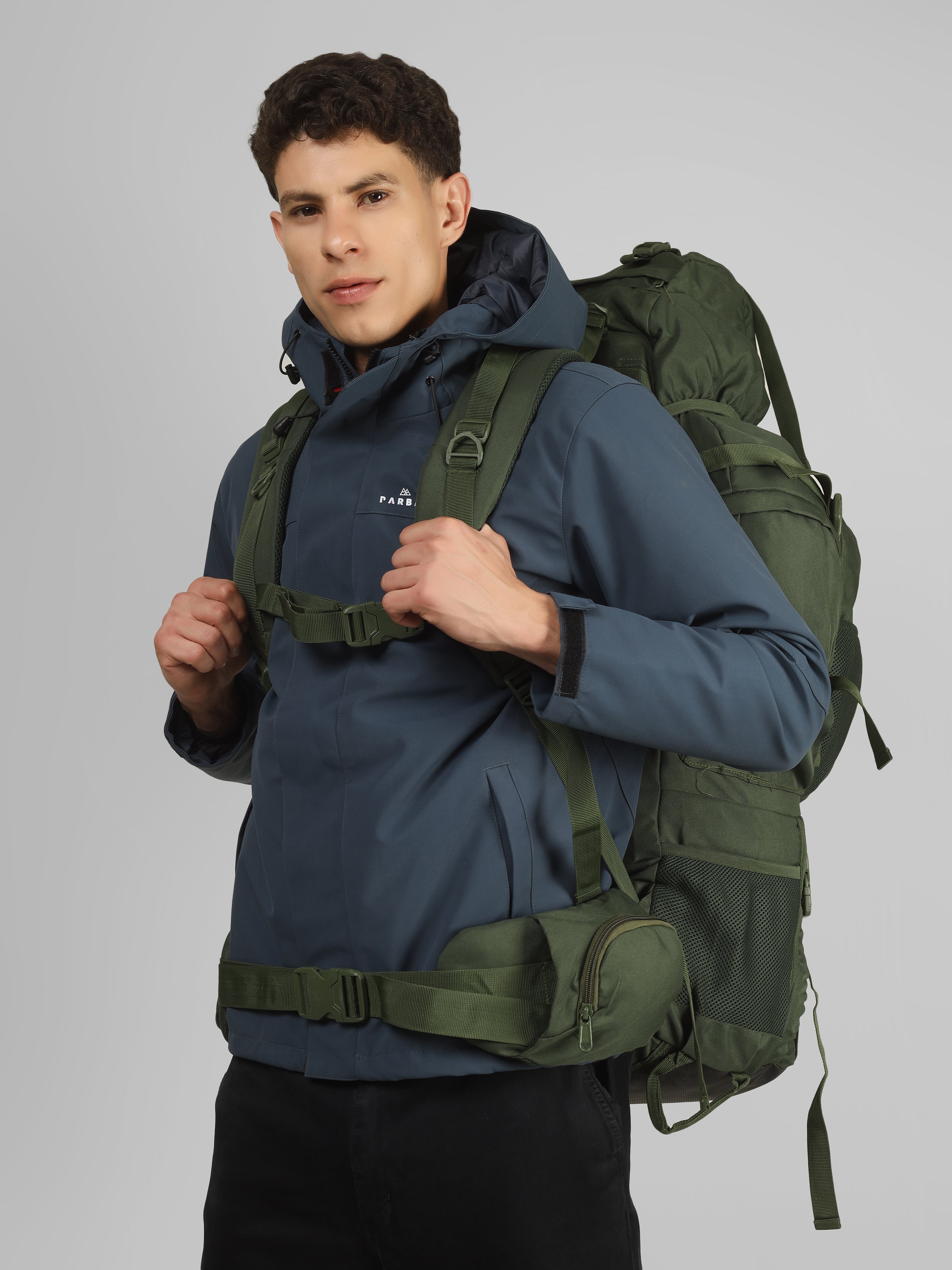 PARBAT - Odyssey 105L- Rucksack Bag (With rain cover)