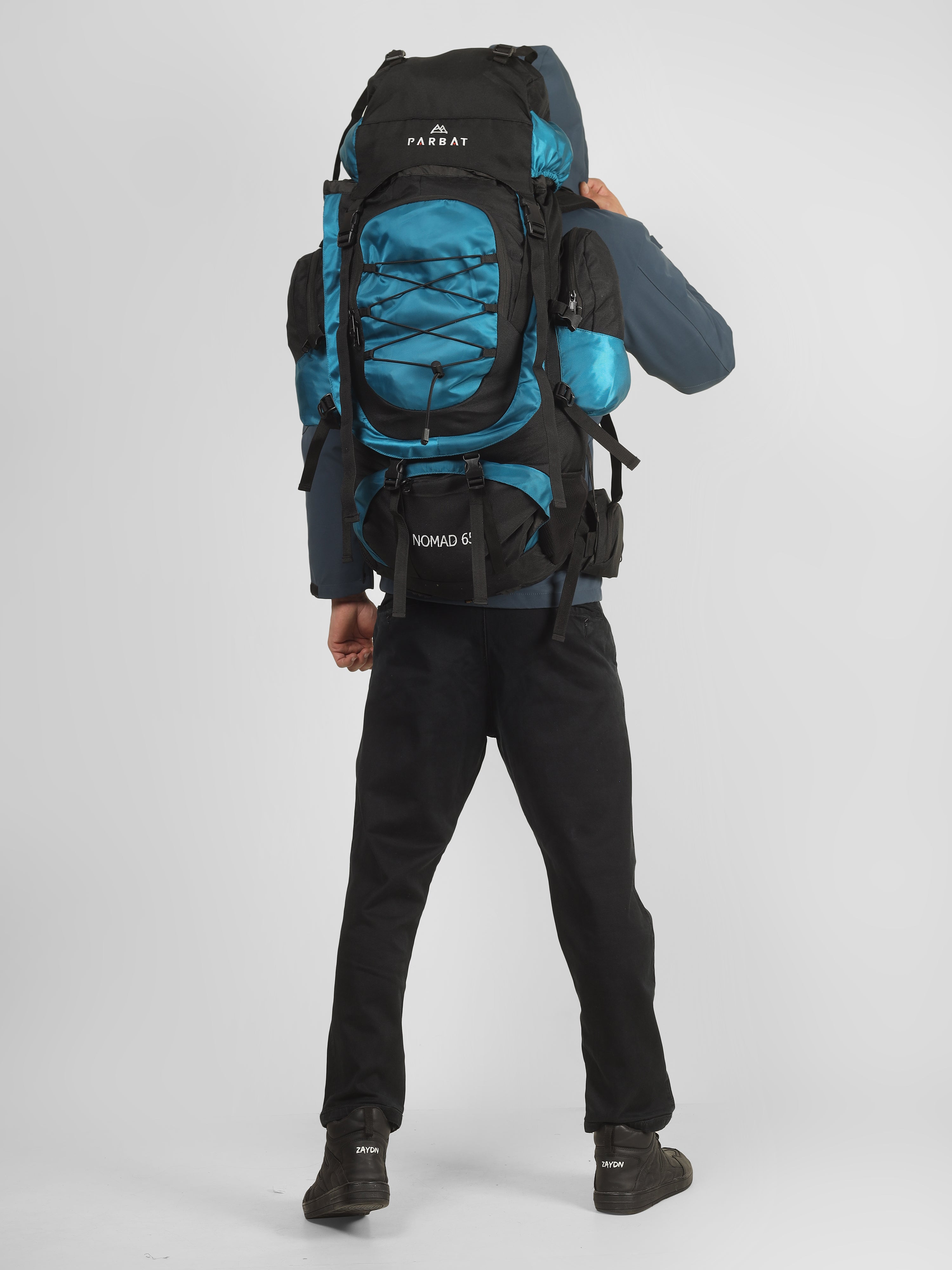 PARBAT - NOMAD 65L - Rucksack Bag (With rain cover)