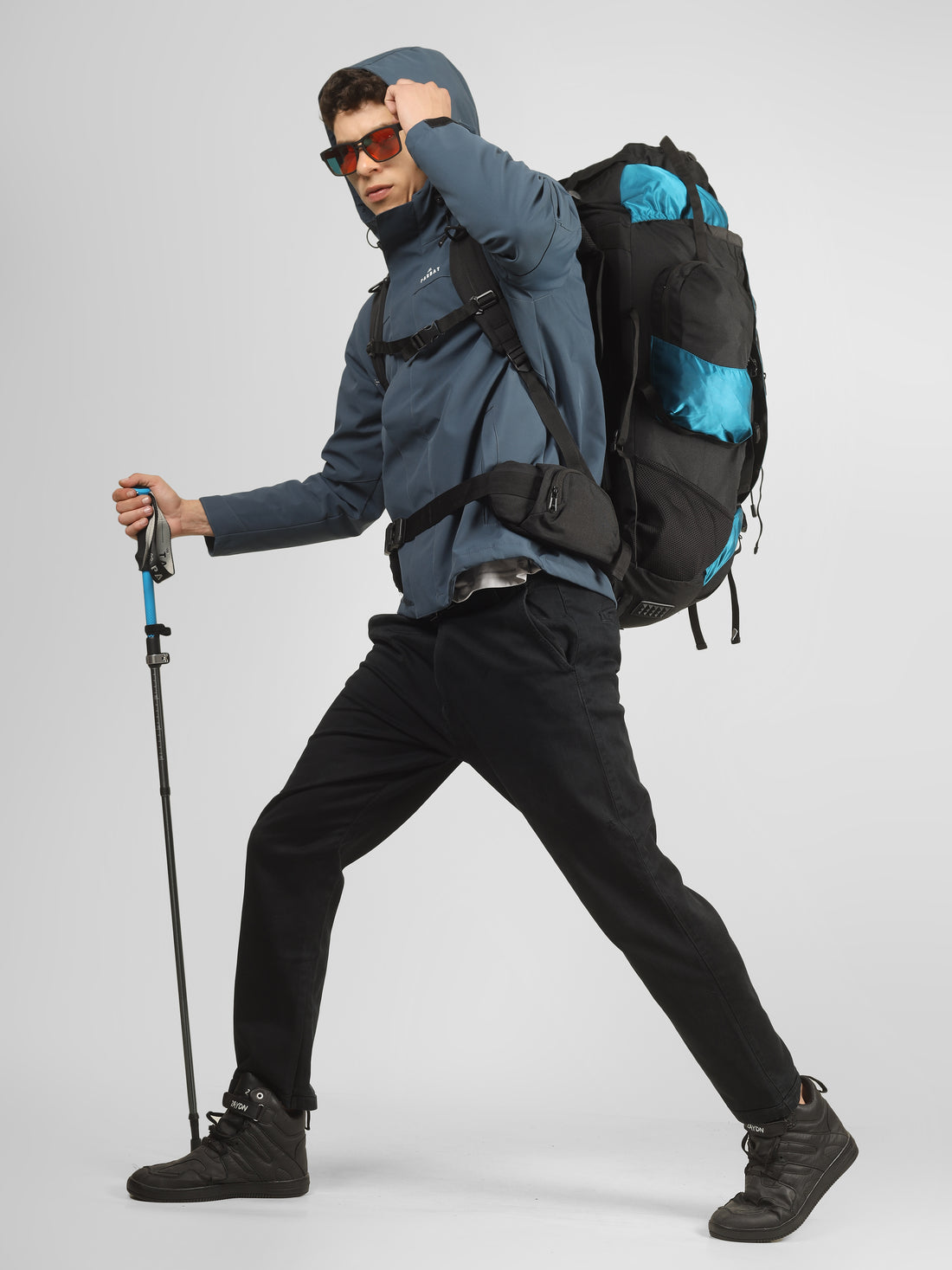 PARBAT - NOMAD 65L - Rucksack Bag (With rain cover)