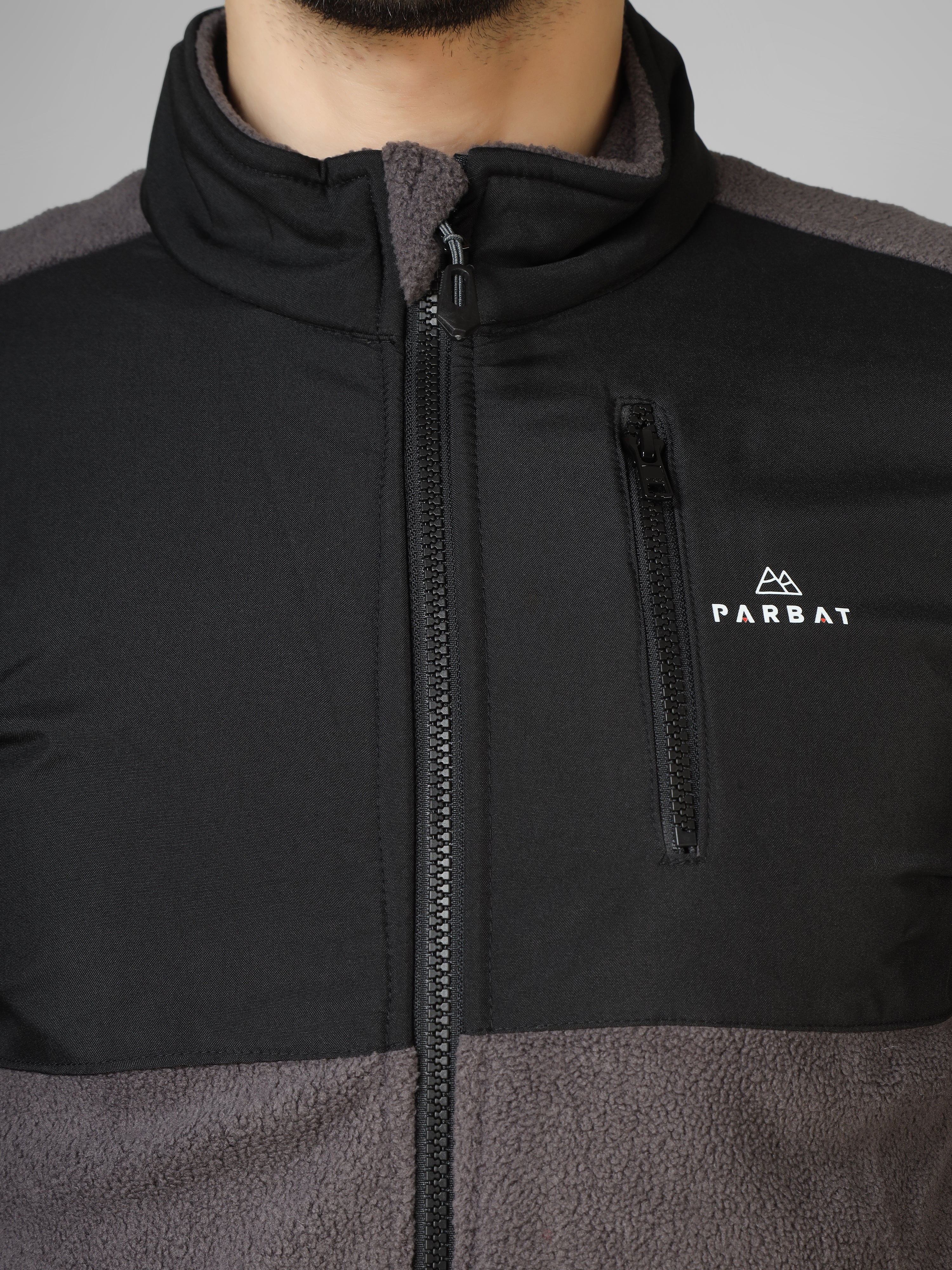 Premium Double Shade Fleece Jacket – Warm, Lightweight & Stylish Winter Wear